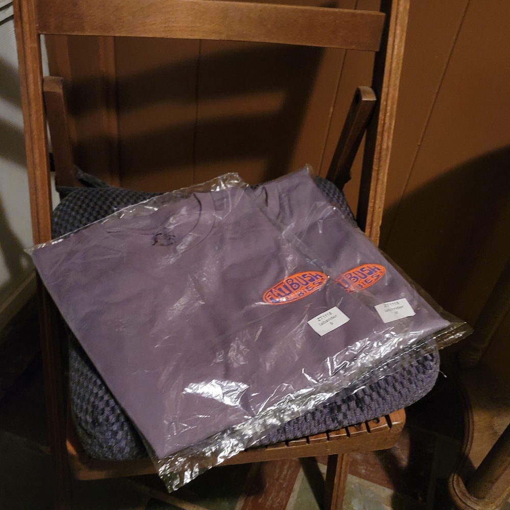 Flatbush Zombies LIMITED Purple T-Shirt Size Small with Orange & Blue Embroidery
